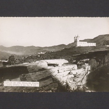 Igreja de Sao Frco. de Paula Ouro Preto