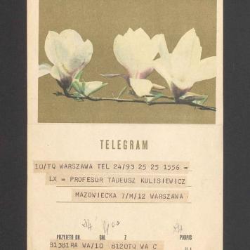 Kochany Tadeuszu składamy ci serdeczne gratulacje [...]