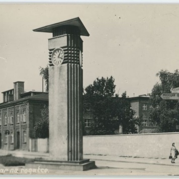 Kalisz. Zegar na rogatce 