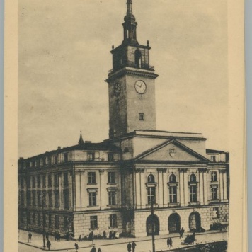 Album Kalisza - "16 Widoków Heliotypjowych" - Ratusz