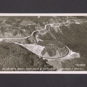 Sao Paulo, Brasil, Vista Aerea da Via Anchieta