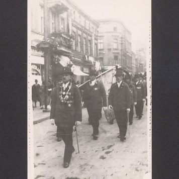 Kondukt pogrzebowy w Gnieźnie.