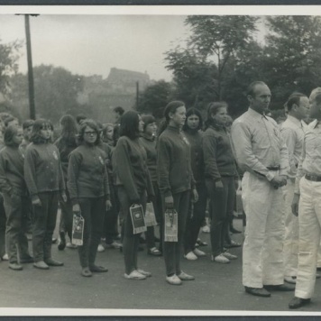 Zdjęcie z albumu dotyczącego kaliskiej hali sportowej