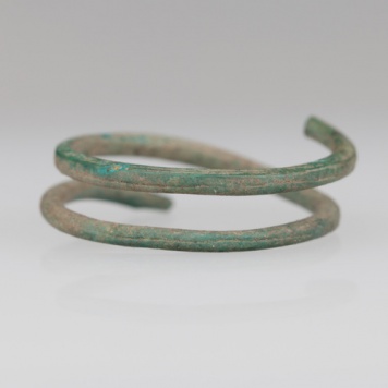 Skręt z drutu brązowego