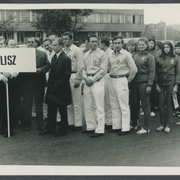 Zdjęcie z albumu dotyczącego kaliskiej hali sportowej