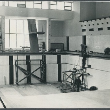 Zdjęcie z albumu dotyczącego kaliskiej hali sportowej