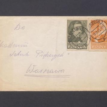 Koperta, Do "Akademii Sztuk Pięknych"