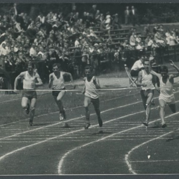 Zdjęcie z albumu dotyczącego kaliskiej hali sportowej