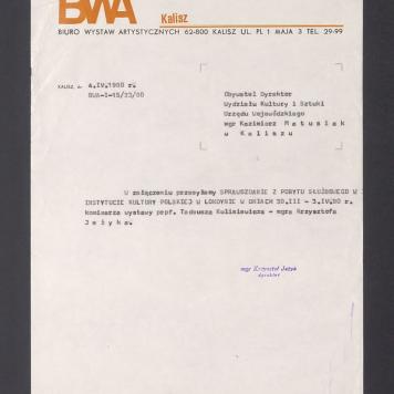 W załączeniu przesyłamy Sprawozdanie z pobytu służbowego [...]