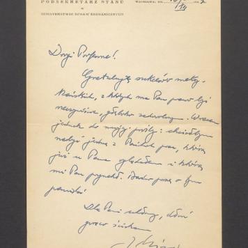 Drogi Profesorze! Gratuluję sukcesów [...]