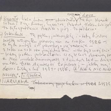 Życiorys artystyczny, cz. 1