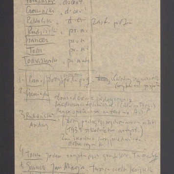 Poznański, docent. Czerwiński, docent [...]