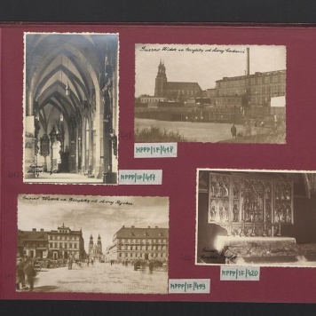 Widok na bazylikę od strony garbarni.