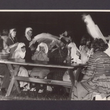 Jarmark Bartłomiejski. Uczestnicy w strojach historycznych.
