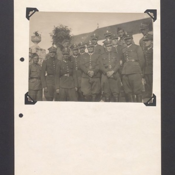 Uczestnicy powstania wielkopolskiego w Gnieźnie.