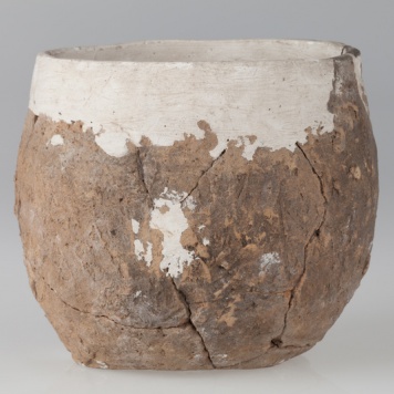 Popielnica w formie garnka jajowatego