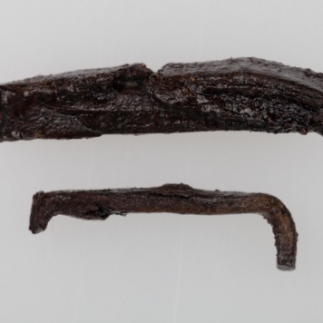 Fragmenty okuć żelaznych