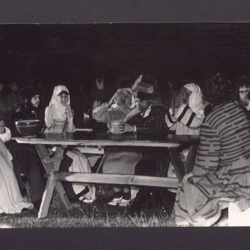 Jarmark Bartłomiejski. Uczestnicy w strojach historycznych.
