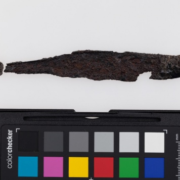 Nóż żelazny z trzpieniem