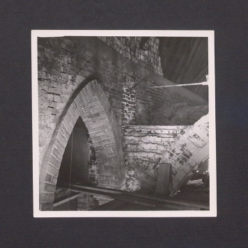 Wymiana łuków barokowych na gotyckie.