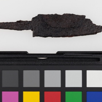 Żelazny nóż z trzpieniem