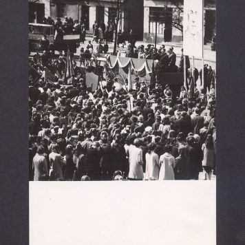 Obchody 1 Maja 1970 r. Pochód.