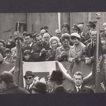 Obchody 1 Maja 1970 r. Trybuna.