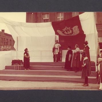 Jarmark Bartłomiejski. Scena na Rynku.
