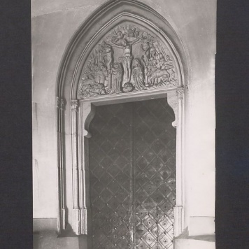 Drzwi północne w katedrze.