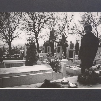 Mogiły na cmentarzu św. Piotra.