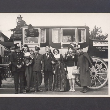 Dyliżans pocztowy w Łubowie.