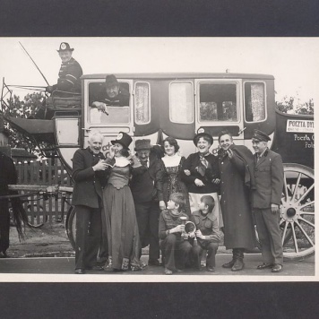 Dyliżans pocztowy w Łubowie.