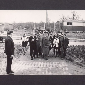 Wizyta żołnierzy radzieckich. 