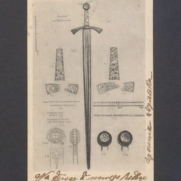 Szczerbiec i miecz bolesławowski.