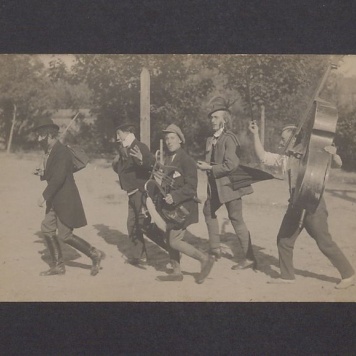 Orkiestra wojskowa 69 Pułku Piechoty w Wolsztynie.