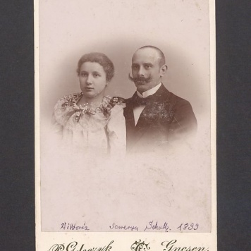 Portret Wiktorii i Seweryna Scholtzów.