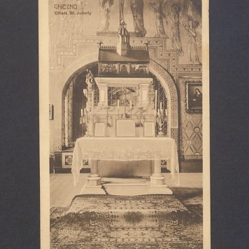 Ołtarz bł. Jolenty.