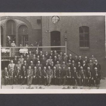 Członkowie Cechu Rzeźnickiego.