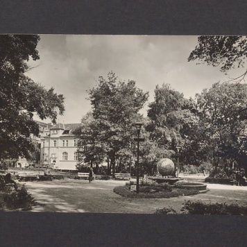 Fragment parku im. Tadeusza Kościuszki.