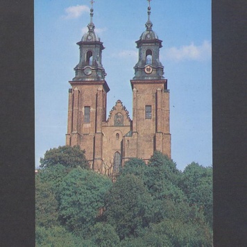 Wieże gnieźnieńskiej katedry.