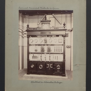 Gniezno – Dziekanka. Tablica rozdzielcza energii elektrycznej.