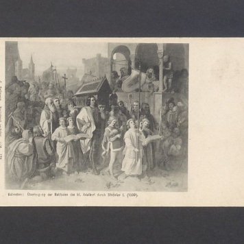 Procesja z relikwiami św. Wojciecha.