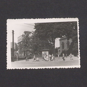 Gniezno. Ulica Marchlewskiego (obecnie Łubieńskiego).