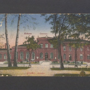 Gniezno, dworzec.