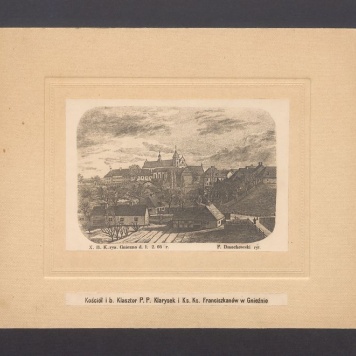 Kościół i były klasztor klarysek i franciszkanów.