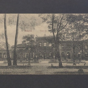 Gniezno, dworzec.