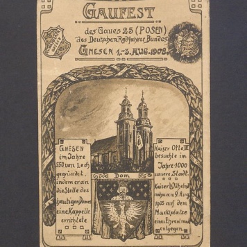 Gniezno, katedra z 1908 r.