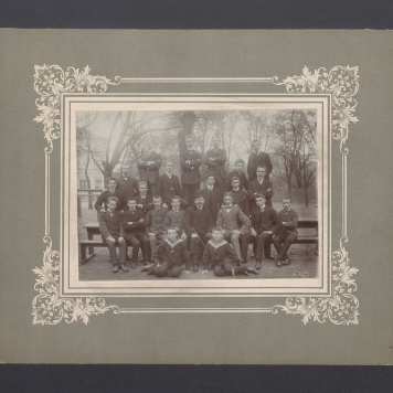 Uczniowie Gimnazjum Męskiego.