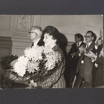  Prof. ekonomii Bolesław Kasprowicz (junior) z żoną.