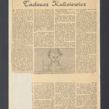 Recenzja. Art graphique polonais. Tadeusz Kulisiewicz